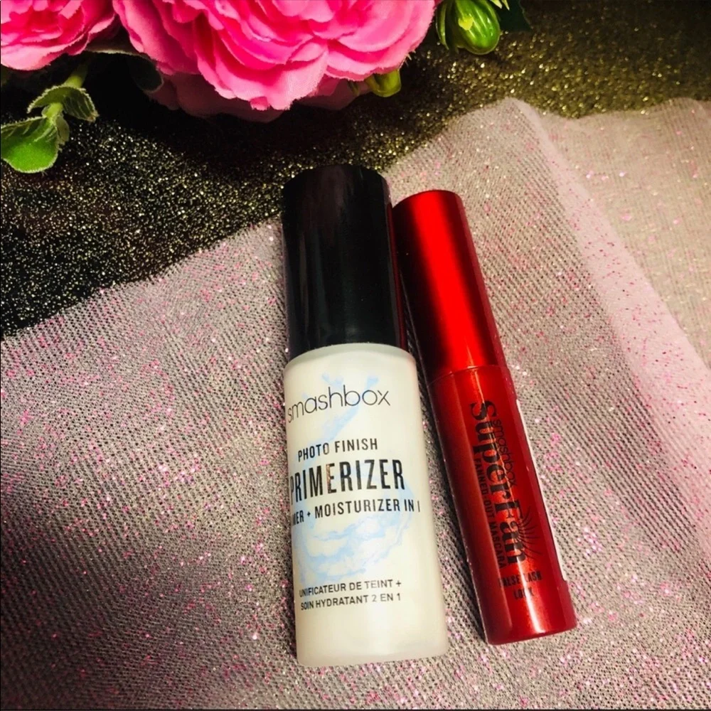 Smashbox Primer Water + Vitamin Glow + Mascara Set